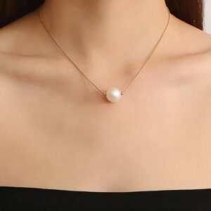 Gold Plated Anti Tarnish Pearl Pendant
