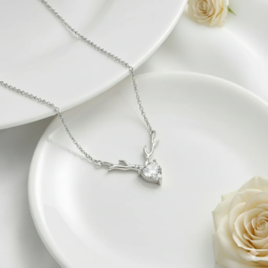 Silver Plated Anti Tarnish Heart Themed Pendant
